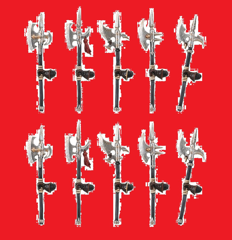Chaos Warriors Halberds Upgrade Set "Venta Directa, sin plazo de entrega concreto"