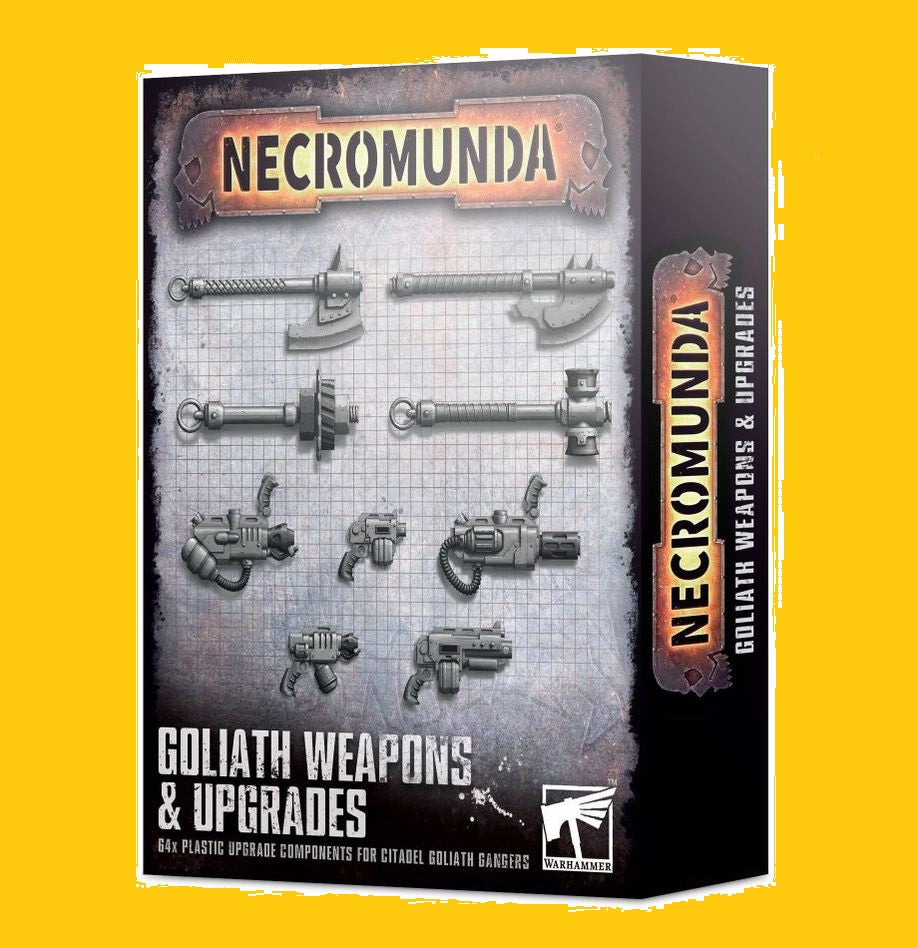 Armas y Mejoras Goliath (Reserva con entrega en 10/24 dias)