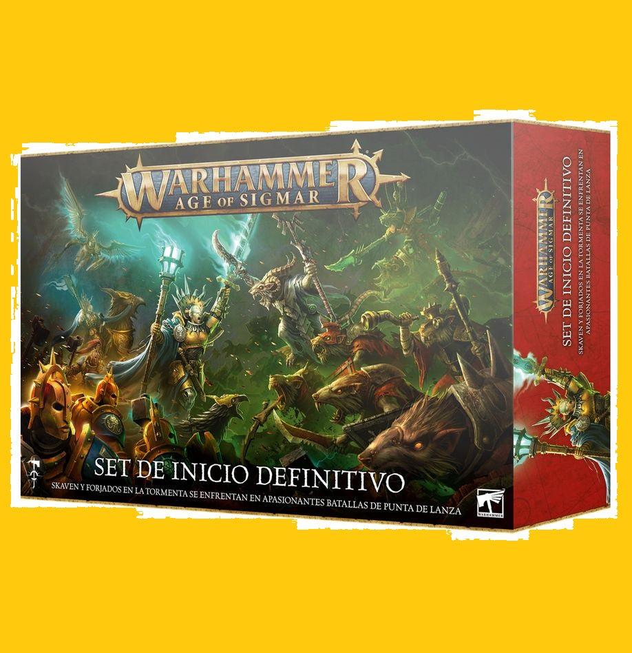 Warhammer Age of Sigmar: Set de inicio definitivo (Reserva, entrega en 10/24 dias)