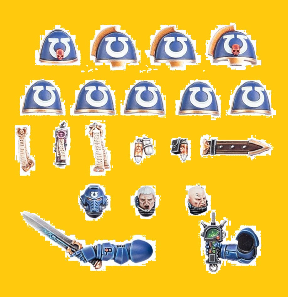 Mejoras Ultramarines Primaris (Reserva, entrega en 10/24 dias)