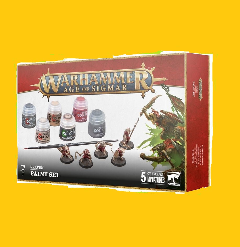 Set de Pinturas Skaven (Reserva con entrega en 10/24 dias)