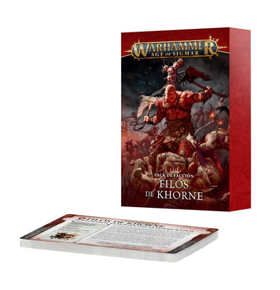 Pack de Facción Filos de Khorne (Entrega en 2/5 dias)