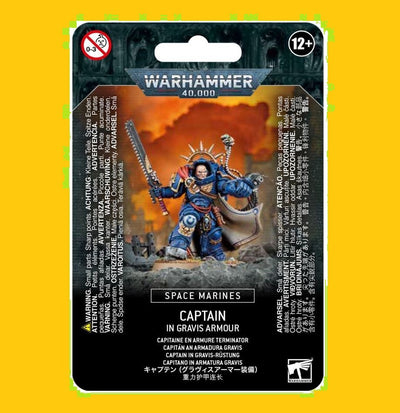 Capitan en Armadura Gravis (Reserva con entrega en 10/24 dias)