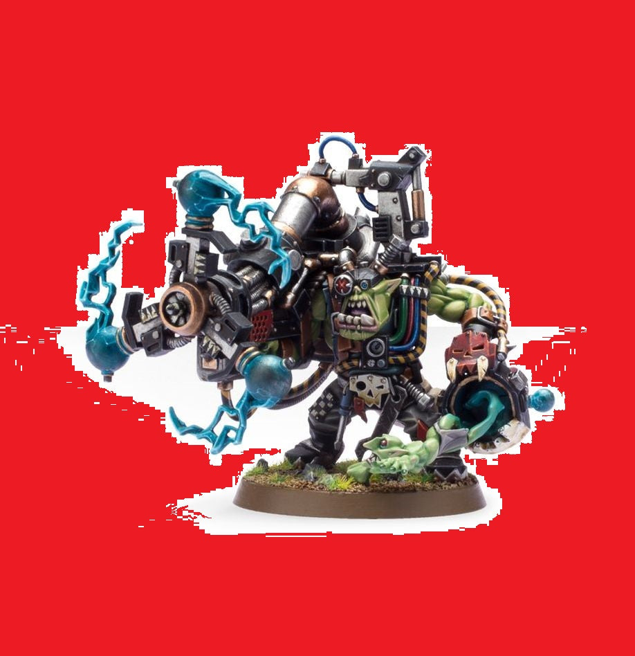 Big Mek Ork con kañón de atake shokk "Venta Directa, sin plazo de entrega concreto"