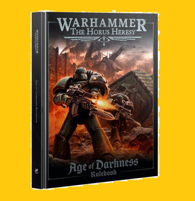 Warhammer: The Horus Heresy – Age of Darkness Rulebook (Hardback) (Inglés) (Reserva con entrega en 10/24 dias)