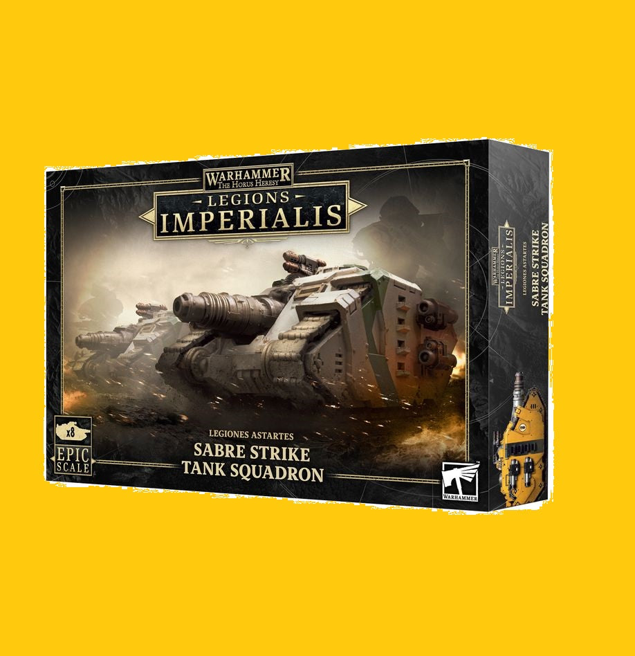 Legions Imperialis: Escuadrón de Sabre Strike Tank (Reserva con entrega en 2/5 dias)