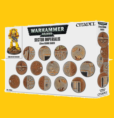 Sector Imperialis: peanas redondas de 32mm (Reserva con entrega en 10/24 dias)