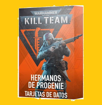 Kill Team: Hermanos de Progenie - Tarjetas de datos (Reserva con entrega en 10/24 dias)