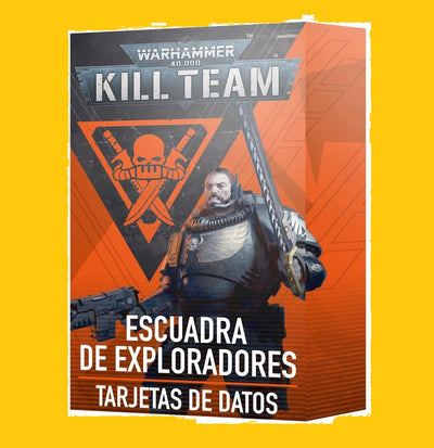 Kill Team: Escuadra de Exploradores - Tarjetas de datos (Reserva con entrega en 10/24 dias)