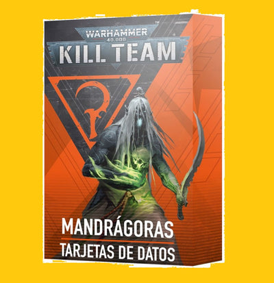 Kill Team: Mandrágoras - Tarjetas de datos (Reserva con entrega en 10/24 dias)