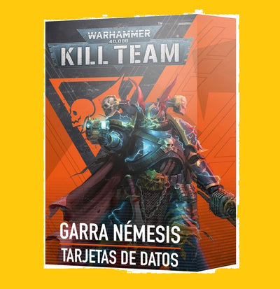 Kill Team: Garra Némesis - Tarjetas de datos (Reserva con entrega en 10/24 dias)