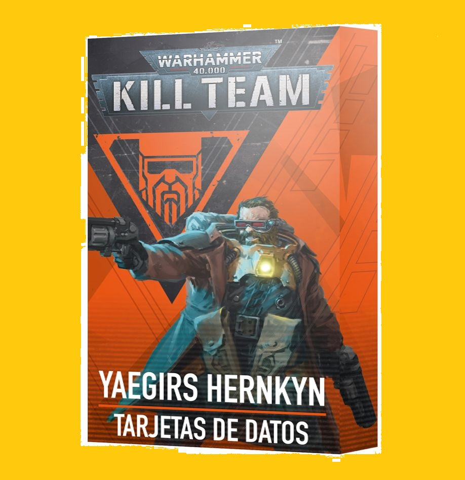 Kill Team: Yaegirs Hernkyn - Tarjetas de datos (Reserva con entrega en 10/24 dias)