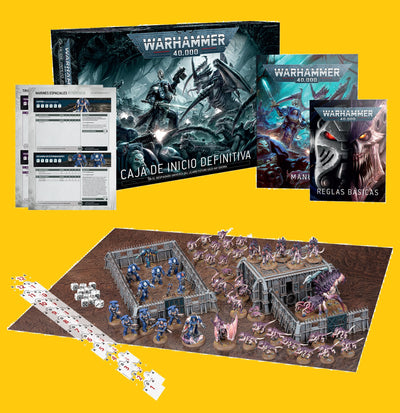 Caja de inicio definitiva de Warhammer 40,000 (Reserva, entrega en 10/24 dias)