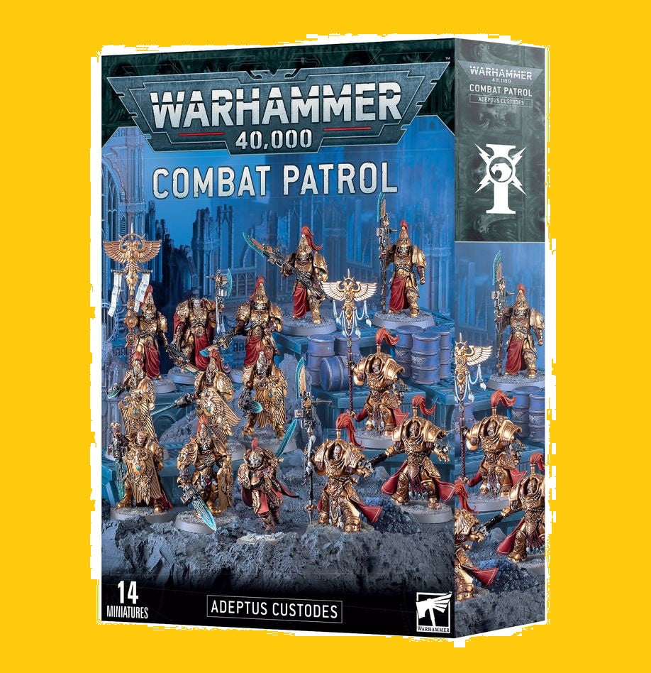 Patrulla de Combate Adeptus Custodes (Reserva con entrega en 10/24 dias)